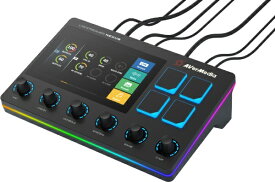 【エントリーで最大全額ポイント還元｜6/11まで】 AVERMEDIA｜アバーメディア 〔オーディオミキサー＆配信者向けコントロールセンター〕 LIVE STREAMER NEXUS AX310 AX310