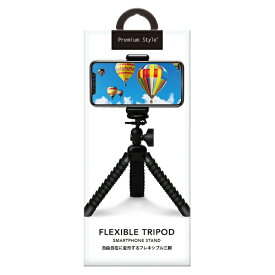 PGA｜ピージーエー フレキシブル三脚 Premium Style ブラック PG-FXATP01BK