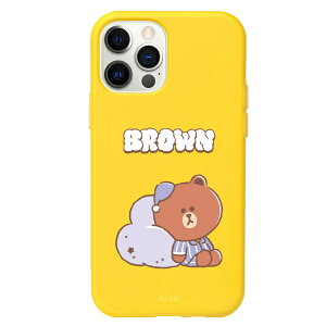 ROA�b���A iPhone 12/12 Pro 6.1�C���`�Ή�Dreamy Night COLOR SOFT_BROWN