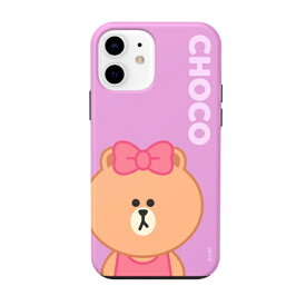 ROA｜ロア iPhone 12 mini 5.4インチ対応BASIC DUAL GUARD_CHOCO