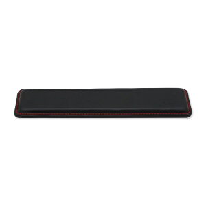 DUCKY�b�_�b�L�[ �L�[�{�[�h���X�g���X�g [TKL�T�C�Y�p 388x92x15mm] TKL Wrist Rest with Red Stitch �u���b�N dk-wr-tkl-redstitch