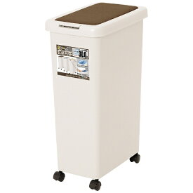 サンコープラスチック｜SANKO スリムプッシュ 30L ライトブラウン 03218
