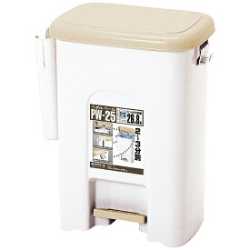 サンコープラスチック｜SANKO ペダルペール PW-25（ライトベージュ） PW-25LBE