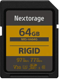 Nextorage｜ネクストレージ SDXCカード NRS-Hシリーズ RIGID NRS-HA64G/N [64GB /Class10]