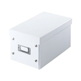 サンワサプライ｜SANWA SUPPLY Blu-ray/DVD/CD対応 組み立て式BOX 10〜25枚収納 W165mm ホワイト FCD-MT3WN