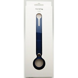 オズマ｜OSMA Air Tag用ループ型PUレザーケース ネイビー CPU-ATL01NV