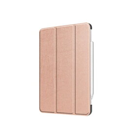 アイキューラボ｜iQ Labo 11インチ iPad Pro（第3世代）用 Pencil収納付きケース ローズゴールド IQ-IP1121AP-RG
