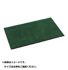 テラモト｜TERAMOTO 雨天用マット ニューテラレイン 600×900mm グリーン ＜KMTK401＞
