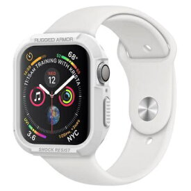 SPIGEN｜シュピゲン Apple Watch Series 6/SE/5/4（44mm）Case Rugged Armor White 062CS24471