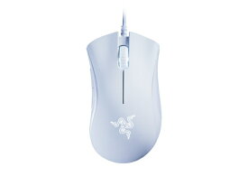 RAZER｜レイザー ゲーミングマウス DeathAdder Essential ホワイト RZ01-03850200-R3M1 [光学式 /有線 /8ボタン /USB]