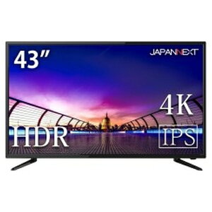 yGg[ōőSz|CgҌb10/5z JAPANNEXTbWplNXg PCj^[ JN-IPS4302UHDR [43^ /4K(3840×2160j /Ch /60Hz]