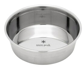 スノーピーク｜snow peak フードボウル ドッグシリーズ フードボウルL(φ213×65mm・1600mL) PT-170【大型犬向け】