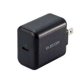 エレコム｜ELECOM USB Type-C 充電器 PD対応 20W タイプC ×1 【 iPhone iPad Galaxy Xperia AQUOS OPPO Android各種 Nintendo Switch 他 】 Type C USB-C ACアダプター コンセント ブラック MPA-ACCP17BK [1ポート /USB Power Delivery対応]