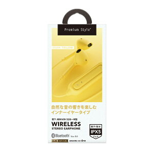 PGA�b�s�[�W�[�G�[ �u���[�g�D�[�X�C���z�� �C���i�[�C���[�^ Premium Style �C�G���[ PG-BTE12IE7YE [���C�����X(���E�R�[�h) /�C���i�[�C���[�^ /Bluetooth�Ή�]