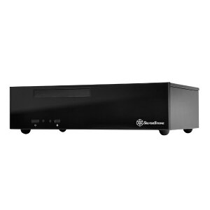 SilverStone|シルバーストーン PCケース ML09 ブラック SST-ML09B