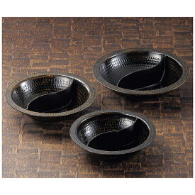 砺波商店｜Tonami Shouten 電磁用弐色鍋（黒アメ釉）φ24 35248