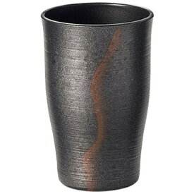 砺波商店｜Tonami Shouten ひえーる陶器風タンブラー（黒柿釉）中 70154