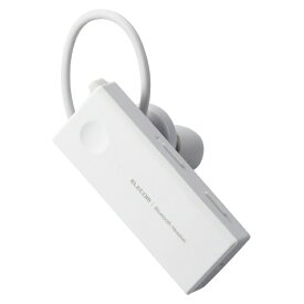 エレコム｜ELECOM ヘッドセット 防水 ホワイト LBT-HSC10WPMPWH [ワイヤレス（Bluetooth） /片耳 /イヤフックタイプ]