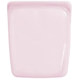 stasher｜スタッシャー シリコーンバッグ ハーフガロン(Lサイズ)ピンク stasher(スタッシャー) STHG37 [約1920ml/電子レンジ対応/食洗器対応]