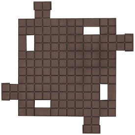 山崎産業｜THE YAMAZAKI CORPORATION ハイクッションマット300 本駒 ブラウン F-215-HK-BR