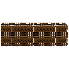 山崎産業｜THE YAMAZAKI CORPORATION 樹脂システムマット450 ブラシライン ダークブラウン F-225-6-DBR