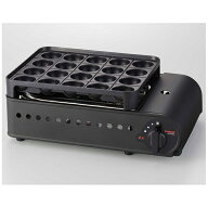 岩谷産業｜Iwatani カセットガスたこ焼器 炎たこ2 マットブラック CB-ETK-2