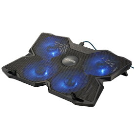 オーム電機｜OHM ELECTRIC ノートパソコンクーラー [11.6〜17インチ /USB-A接続] 4ファン ブラック PC-SC02-K