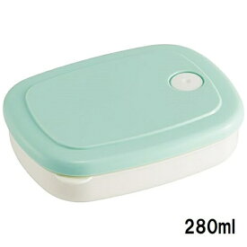 Skater｜スケーター ごはん冷凍作りおき容器M 280ml パウダーパステル グリーン SLG2 [電子レンジ対応/食洗器対応]