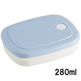 Skater｜スケーター ごはん冷凍作りおき容器M 280ml パウダーパステル ブルー SLG2 [電子レンジ対応/食洗器対応]