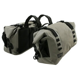 ドッペルギャンガー｜DOPPELGANGER ターポリンサイドバッグ　40L バイク用ターポリンバッグシリーズ ストームカーキ DBT393-KH