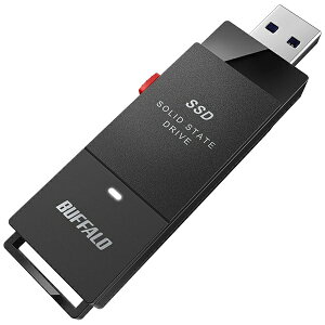 BUFFALObobt@[ SSD-SCT1.0U3-BA OtSSD USB-C{USB-Aڑ (PCETVΉAPS5Ή) ubN [1TB /|[^u^]