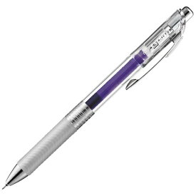 ぺんてる｜Pentel ENERGEL infree(エナージェル インフリー) ボールペン クリア(インク色：バイオレット) BL77TL-V [0.7mm]