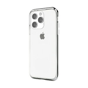 UI�b���[�A�C iPhone 13 Pro �Ή� 6.1inch 3�� INO-LINE INFINITY CLEAR motomo �V���o�[ INOINFCL13P61SV