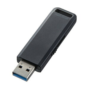 TTvCbSANWA SUPPLY USB (Chrome/Mac/Windows11Ή) ubN UFD-3SL8GBK [8GB /USB TypeA /USB3.2 /XCh]