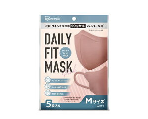 IRIS OHYAMAbACXI[} DAILY FIT MASK ӂTCY 5 sN RK-D5MP