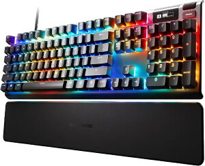 SteelSeries�b�X�e�B�[���V���[�Y �Q�[�~���O�L�[�{�[�h�{���X�g���X�g Apex Pro US(�p��z��) 64626 [�L�� /USB]