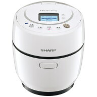 SHARP｜シャープ 水なし自動調理鍋 HEALSIO（ヘルシオ）ホットクック ホワイト系 KN-HW10GW【rb_cooking_…