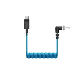 SENNHEISER｜ゼンハイザー スクリューロック式 3.5 mm TRS - USB-C カールケーブル CL 35 USB-C 509262