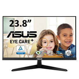 ASUS｜エイスース PCモニター Eye Care Plus ブラック VY249HE [23.8型 /フルHD(1920×1080) /ワイド]