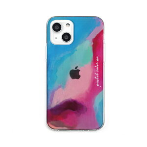 ROAbA iPhone 13 Ή 6.1inch 2 \tgNAP[X@Pastel color@PINKBLUE Dparks DS21166i13
