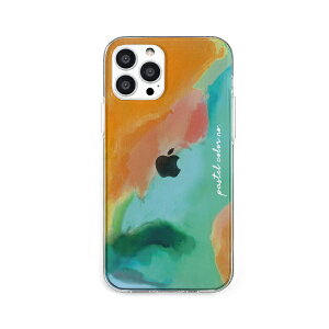 ROAbA iPhone 13 Pro Ή 6.1inch 3 \tgNAP[X@Pastel color@OrangeGreen Dparks DS21200i13P