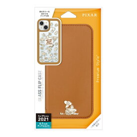 PGA｜ピージーエー iPhone 13 対応 6.1inch 2眼 ガラスフリップケース Premium Style トイ・ストーリー PG-DGF21K06TOY