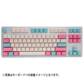 TAI-HAO｜タイハオ 〔キーキャップ〕 英語配列 Cubic ABS Double shot Keycap Set マイアミ サーフ th-miami-surf-keycap-set