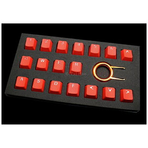 TAI-HAOb^CnI kL[LbvlUSzp Rubber Gaming Backlit 18L[ bh th-rubber-keycaps-red-18