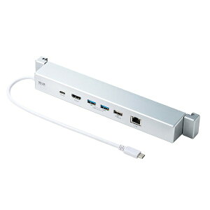 TTvCbSANWA SUPPLY SurfacepmUSB-C IXX HDMI / LAN / USB-Ax3 / USB-Cn USB PDΉ 100W hbLOXe[V USB-3HSS6S [USB Power DeliveryΉ]