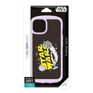 PGA�b�s�[�W�[�G�[ iPhone 13 �Ή� 6.1inch 2�� �K���X�^�t�P�[�X Premium Style �O���t�B�b�N PG-DGT21K30SW