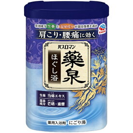 アース製薬｜Earth バスロマン 薬泉 ほぐし浴 600g