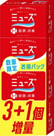 レキットベンキーザー・ジャパン｜Reckitt Benckiser ミューズ 石鹸 レギュラー 3+1個