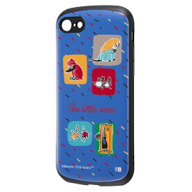 イングレム｜Ingrem iPhoneSE（第3・2世代）/8/7 『ムーミン』/耐衝撃ケース MiA/ザ リトル ワンズ/ブルー イングレム IN-AP24AC4/MT11