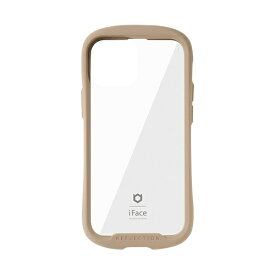 HAMEE｜ハミィ [iPhone 13 mini対応 5.4inch専用]iFace Reflection強化ガラスクリアケース iFace ベージュ 41-933060